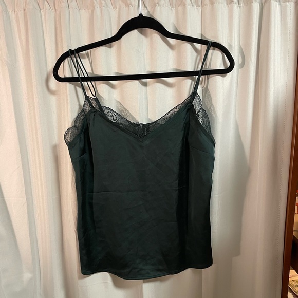 Green Abercrombie Lace Top - Picture 1 of 5